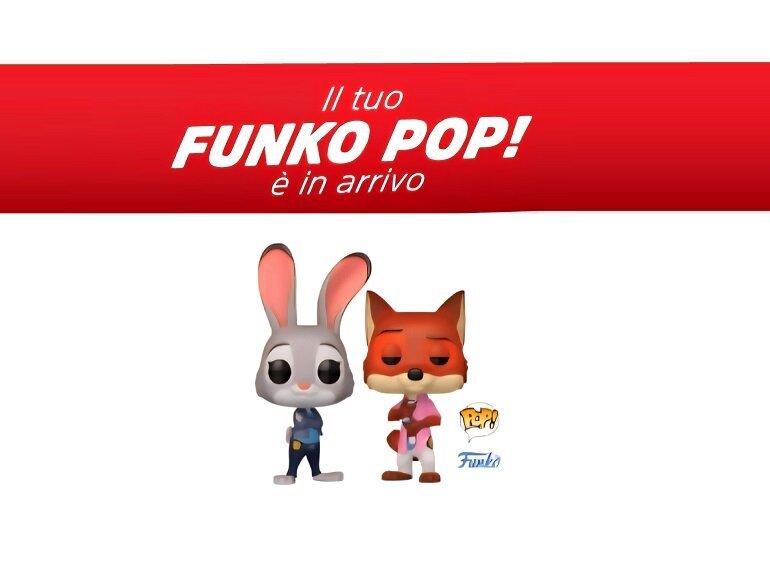 Funko Pop in Omaggio con Energizer “Energizer & Zootropolis 2”