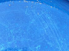 Pagliuzze di oro Sul fondo del piatto, azzurro come la bella giornata passata sul fiume