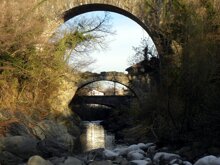 Torrente Chiusella Ponte Preti, 2012, una delle zone di ricerca