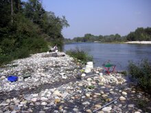 Fiume Ticino Romentino, 2005, Foto G. Rizzi
