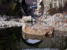 Torrente Cervo Ponte della Maddalena, Biella, 2014, Foto G.Bogni