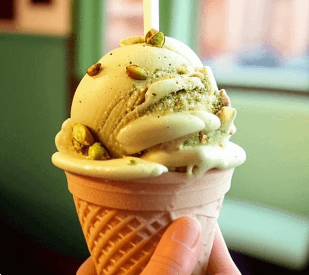 IL RICETTARIO - GELATI DI CREMA - PISTACCHIO IL RICETTARIO - GELATI DI CREMA - PISTACCHIO