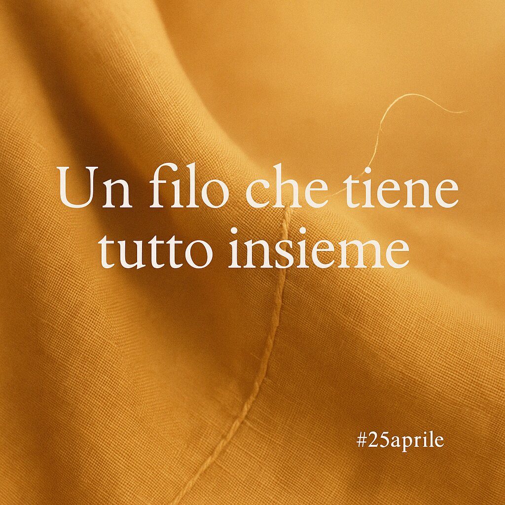 Un filo che tiene tutto insieme #25aprile Un filo che tiene tutto insieme #25aprile