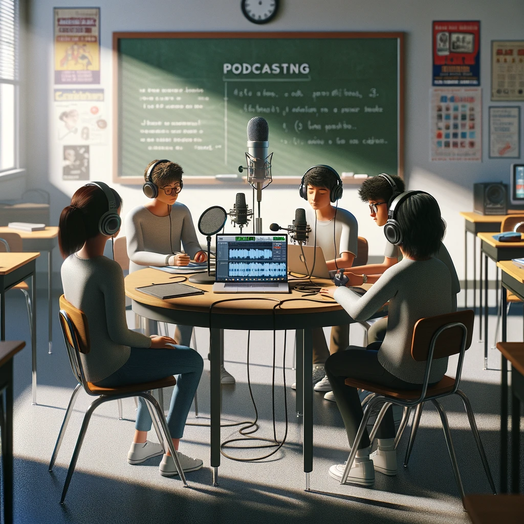 Podcast projects succefully implemented by partner schools