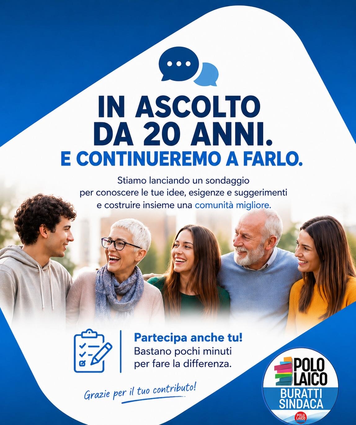 VIGEVANO IN POSITIVO. Partecipa al sondaggio del Polo Laico