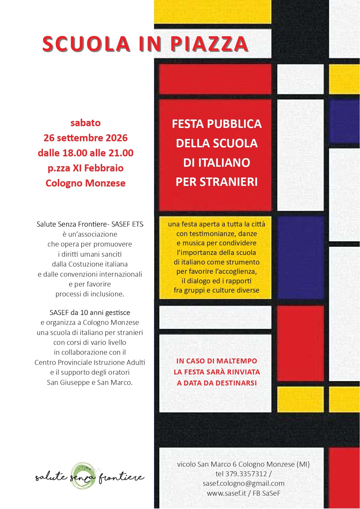 SCUOLA IN PIAZZA