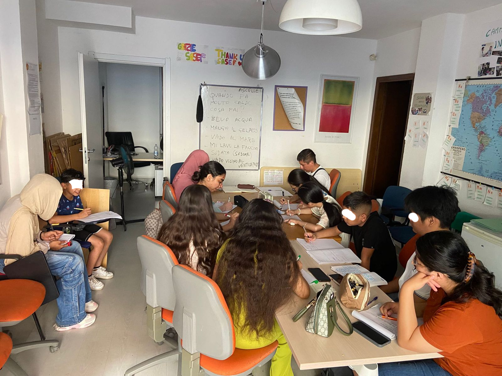 La scuola di italiano continua a luglio