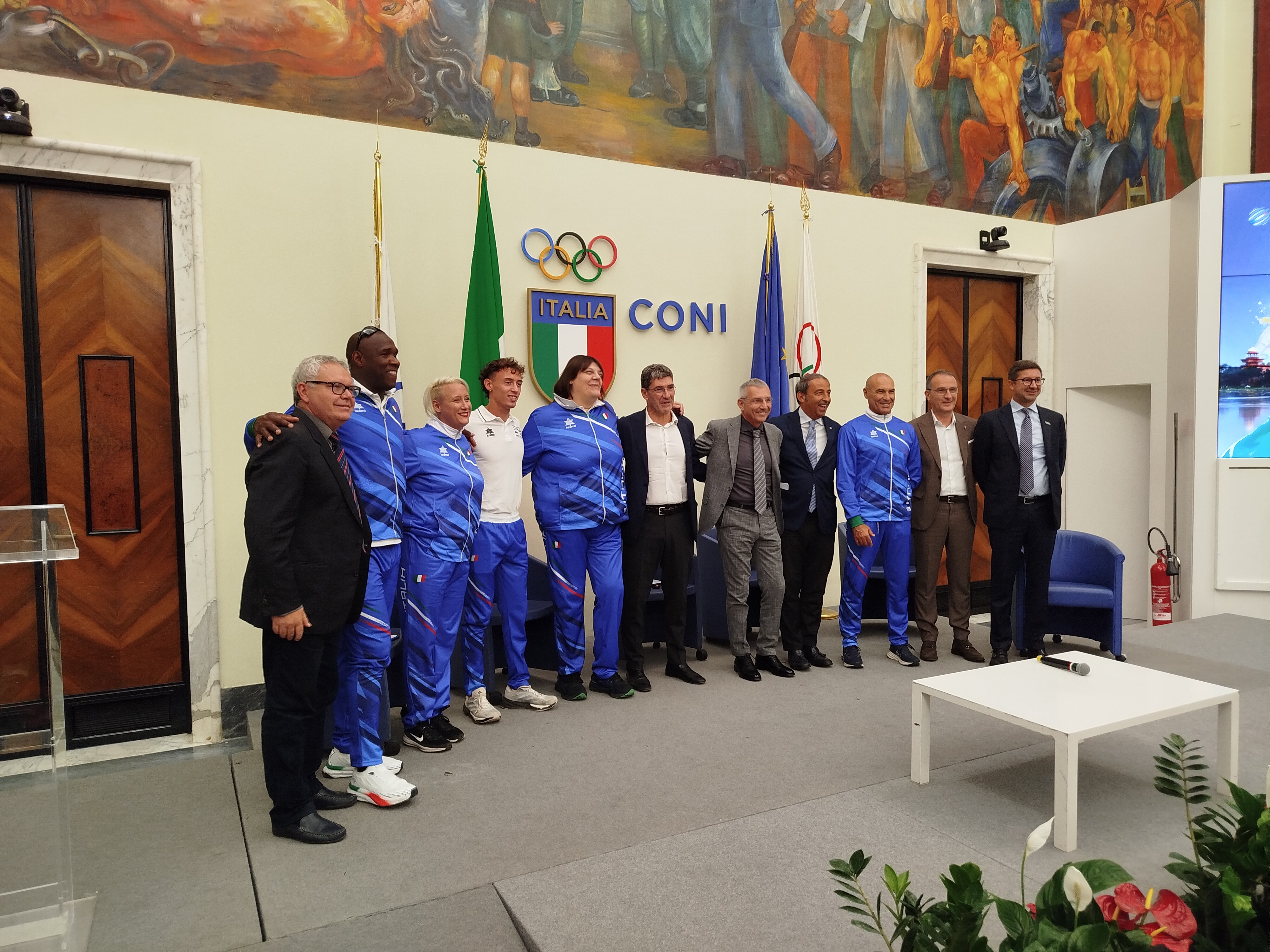 Atletica paralimpica: presentata a Roma la squadra azzurra per i Mondiali di Nuova Delhi