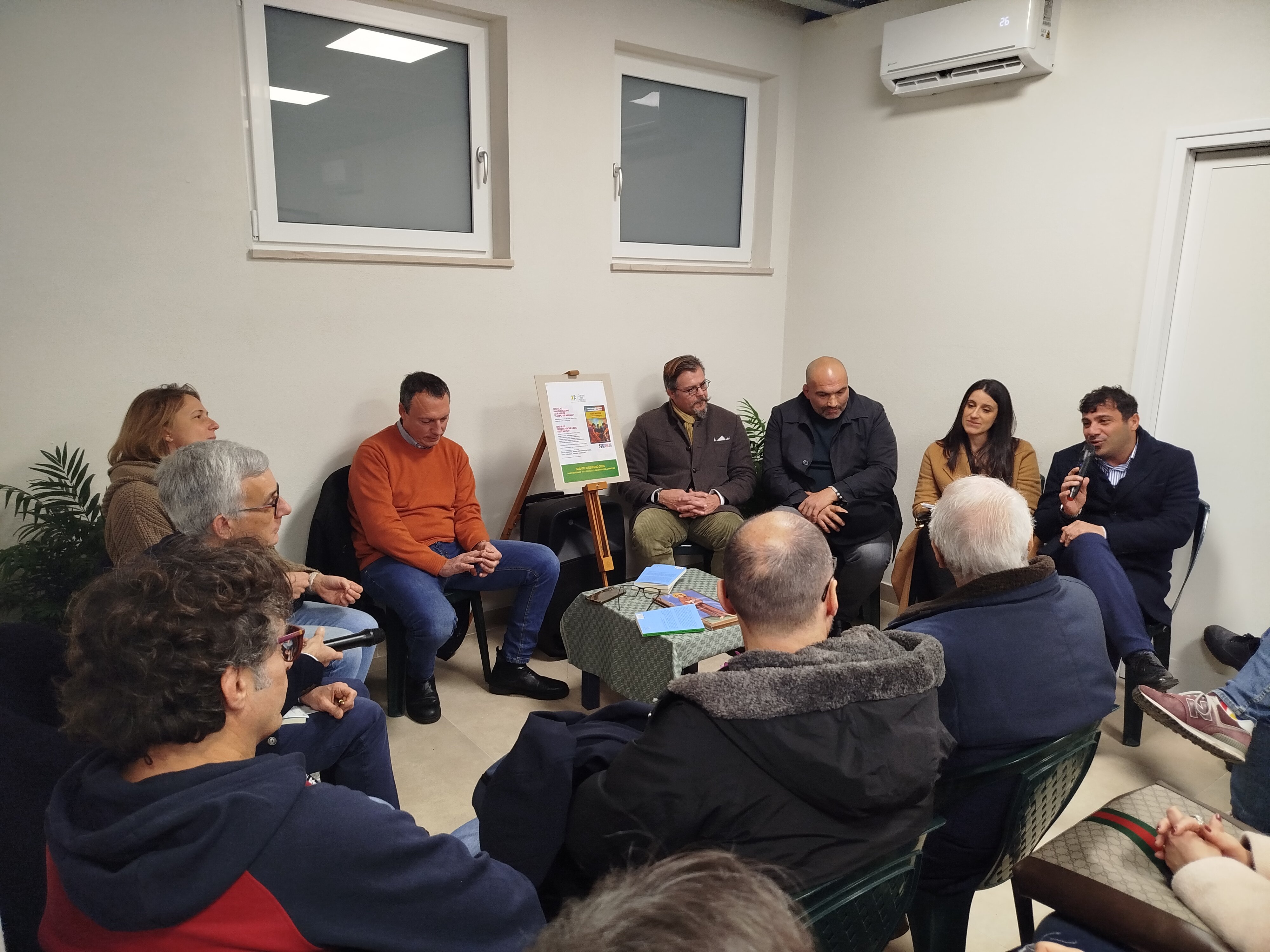 San Giorgio del Sannio, inaugurata la Club House del Campo dei Monaci con Gaudino, Lo Cicero e Perugini