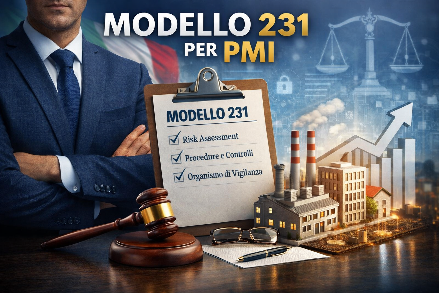Modello 231 per PMI: cos&rsquo;&egrave;, come funziona e perch&eacute; conviene all&rsquo;imprenditore