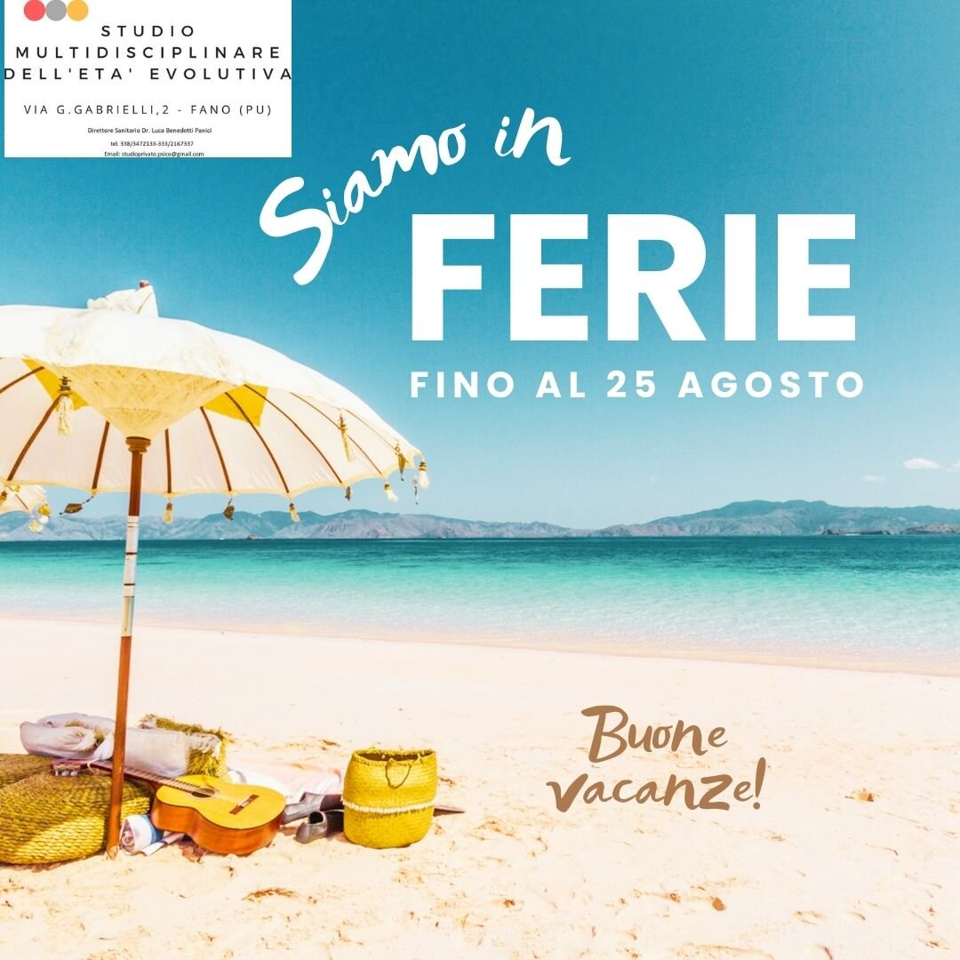 Siamo in ferie