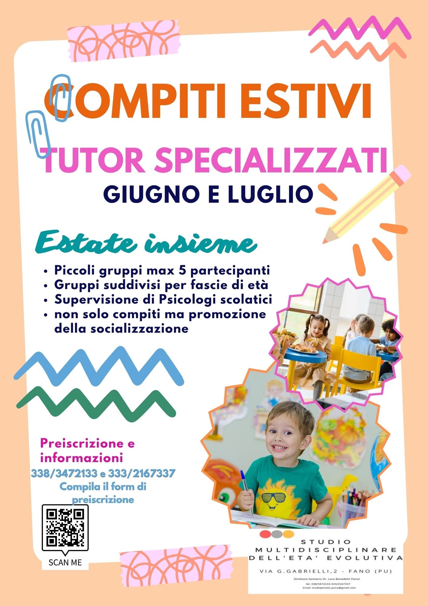 Compiti estivi con Tutor specializzati