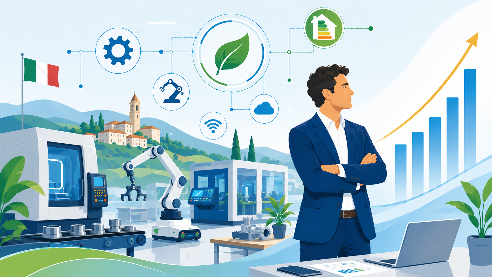 TRANSIZIONE 5.0 E FINANZA AGEVOLATA: LE OPPORTUNIT&Agrave; APERTE PER LE IMPRESE