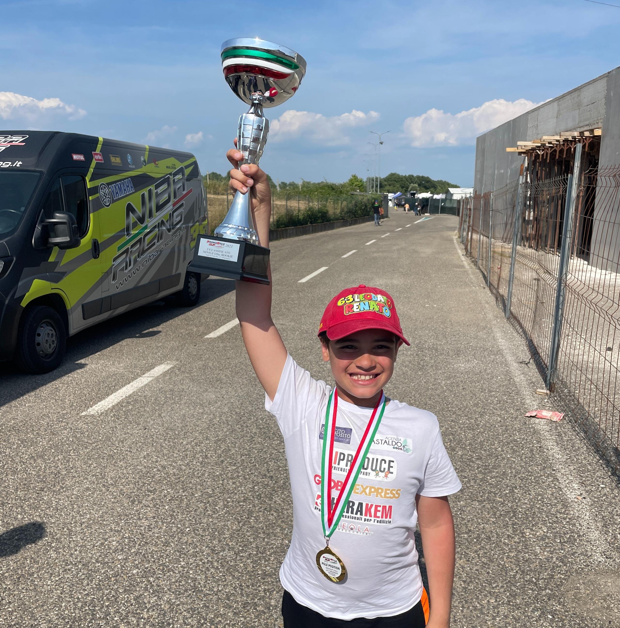 Giugno 2023 - Moto: Renato Leodato Trionfa a Viterbo e Conquista la Medaglia &ldquo;Pole Position&rdquo;