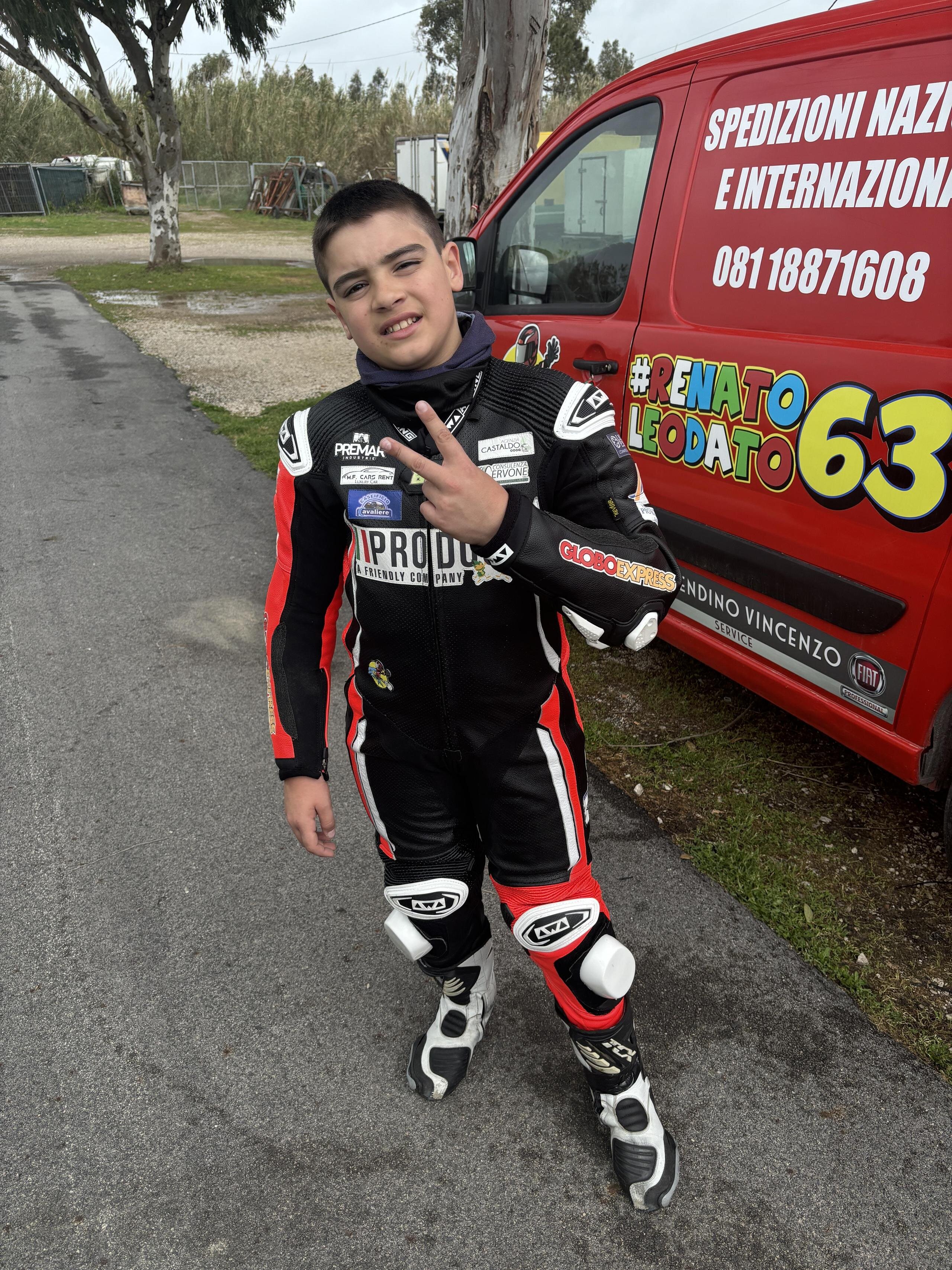 Marzo 2024 - Renato Leodato: Il Giovane Campione di Caivano Pronto per la Promo Race Cup 2024 Marzo 2024 - Renato Leodato: Il Giovane Campione di Caivano Pronto per la Promo Race Cup 2024