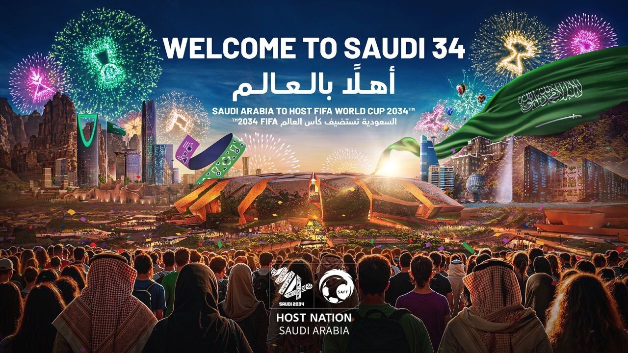 L’Arabia Saudita ospiterà la FIFA World Cup 2034