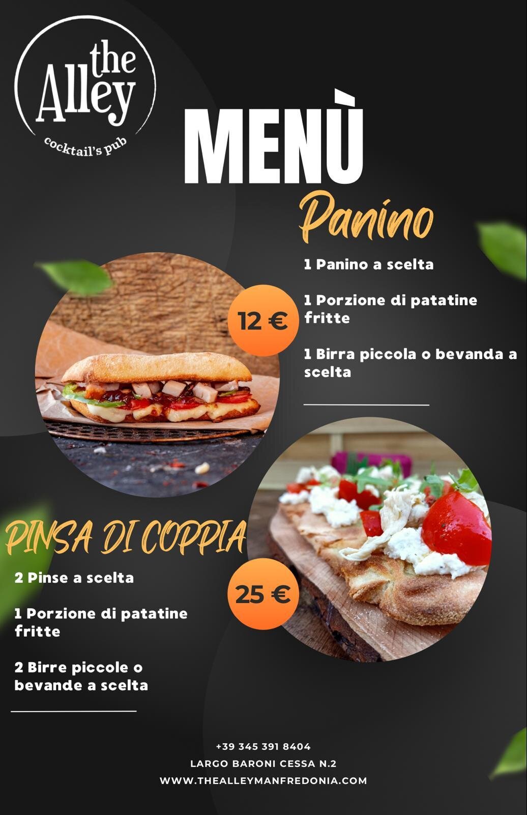 Nuovi Menù Nuovi Menù