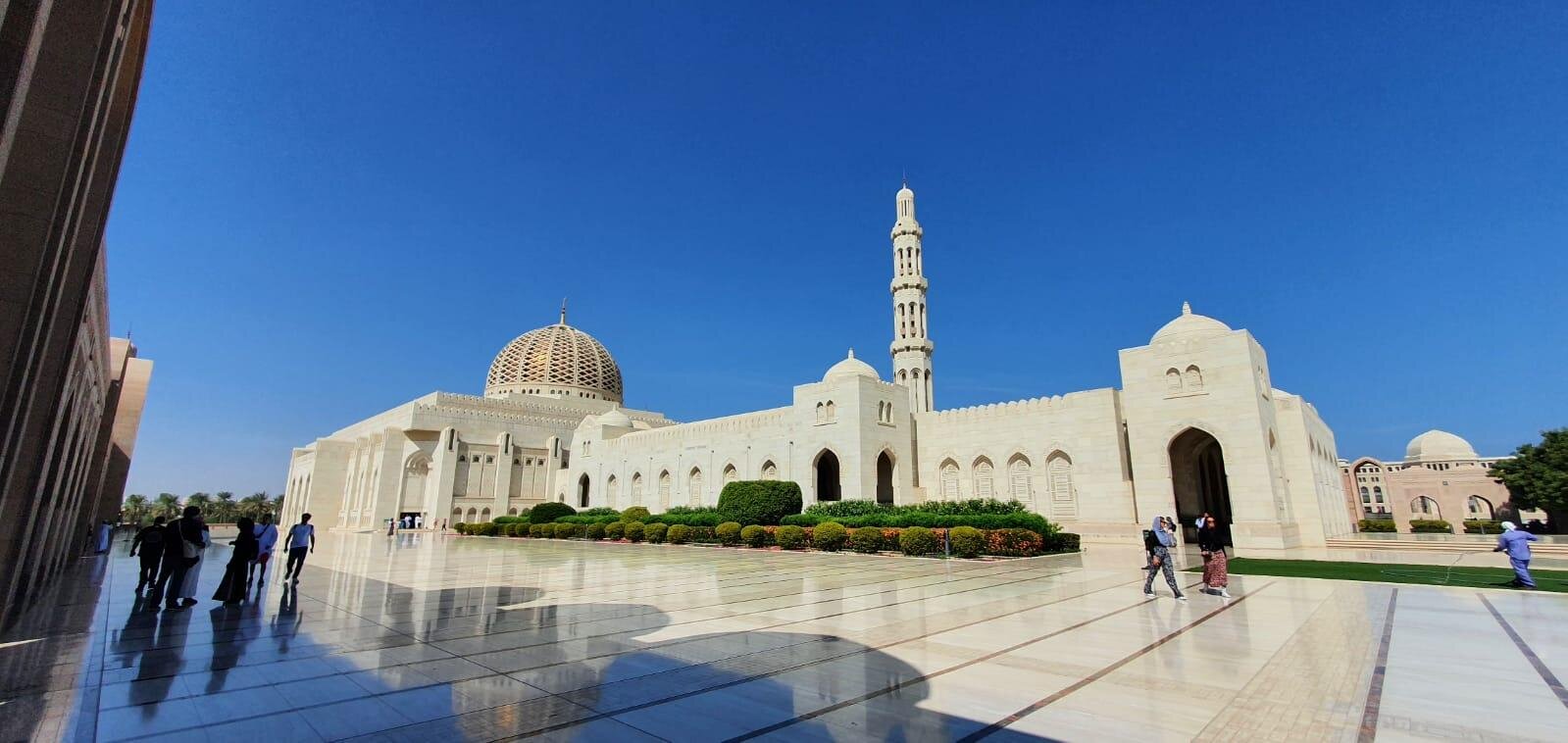 muscat, la moschea del Sultano Qaboos, Oman