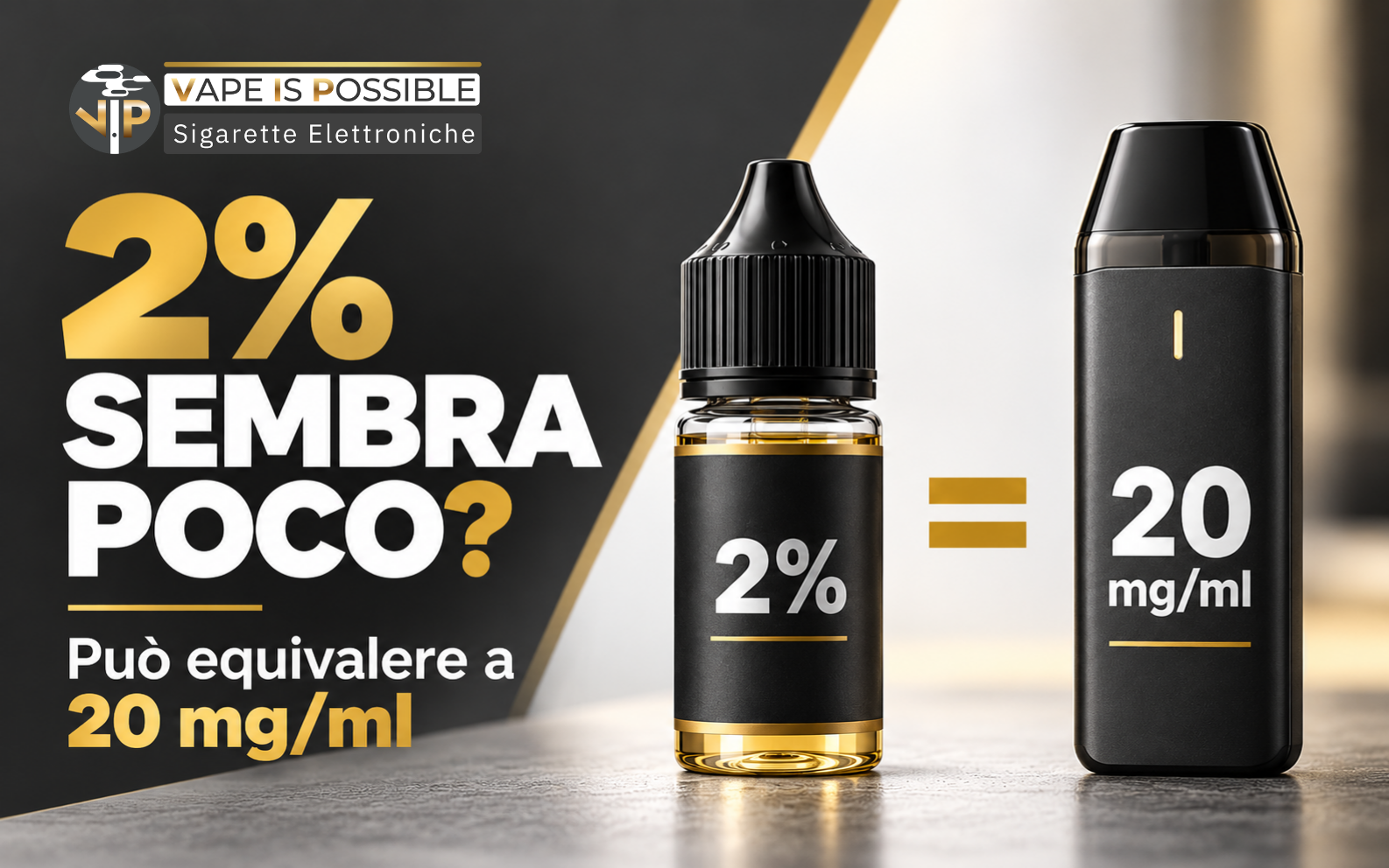 2% SEMBRA POCO? MARKETING, PUFF E PERCEZIONE DELLA NICOTINA
