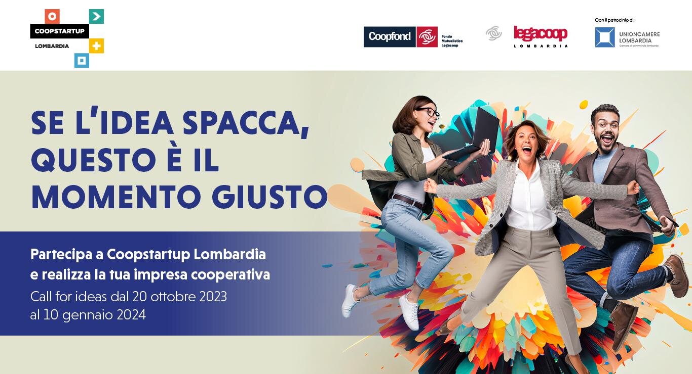 Bando Coopstartup Lombardia Bando Coopstartup Lombardia