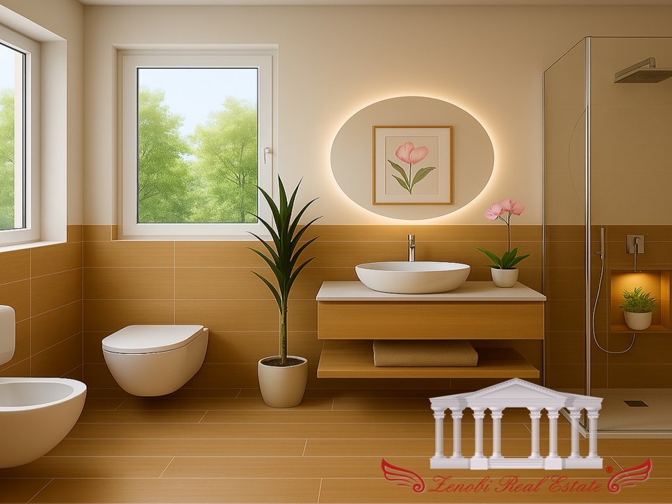 secondo bagno con logo w