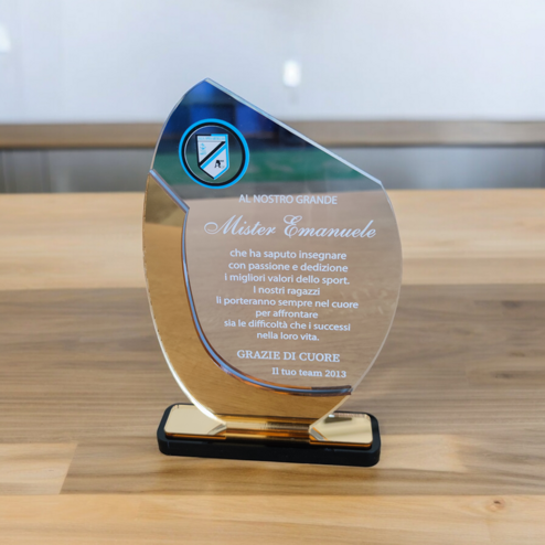 trofei e targhe in plexiglass