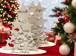albero legno personalizzato