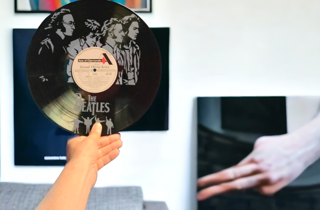 orologio in vinile