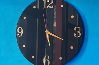 orologio plexiglass