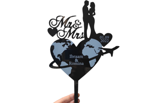 cake topper viaggio