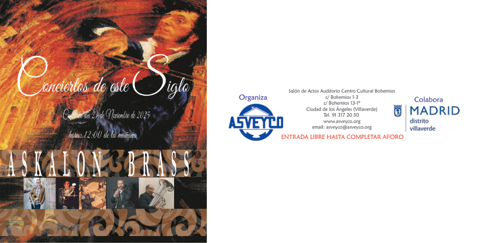 CONCIERTO ESTE 23 DE NOVIEMBRE