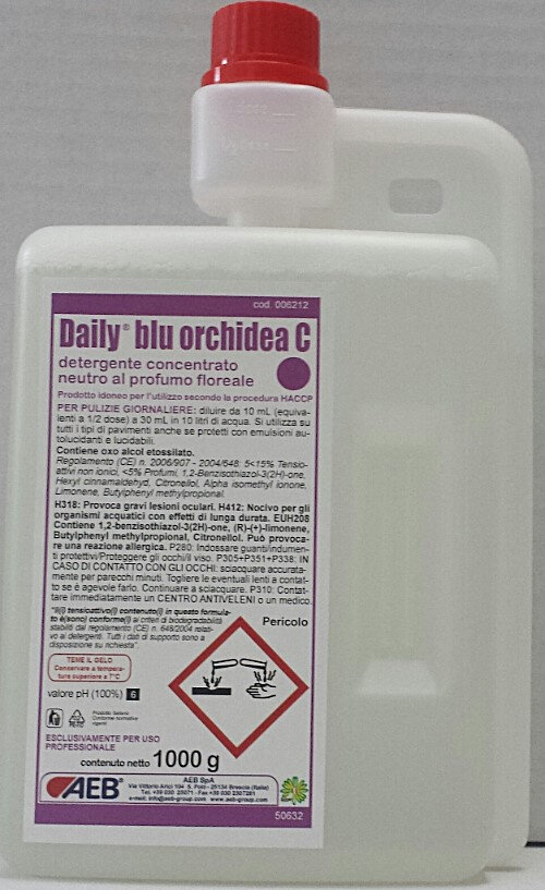 DAILY ORCHIDEA kg.1 detergente al profumo di orchidea