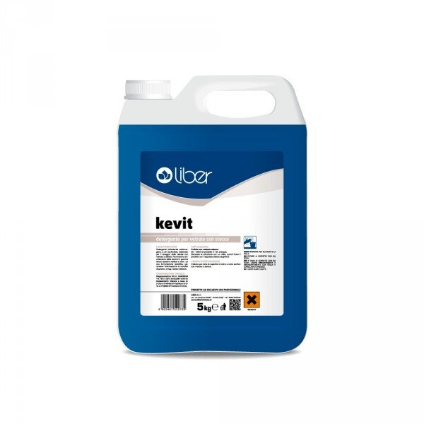 KEVIT kg.5 detergente per vetrate con stecca