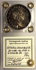20-lire-ag-1928-anvi-littore-fdc