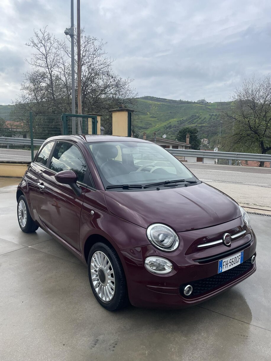 fiat 500 1.2benzina pop 69cv euro 6 - 2017 - bordeaux (7).jpeg