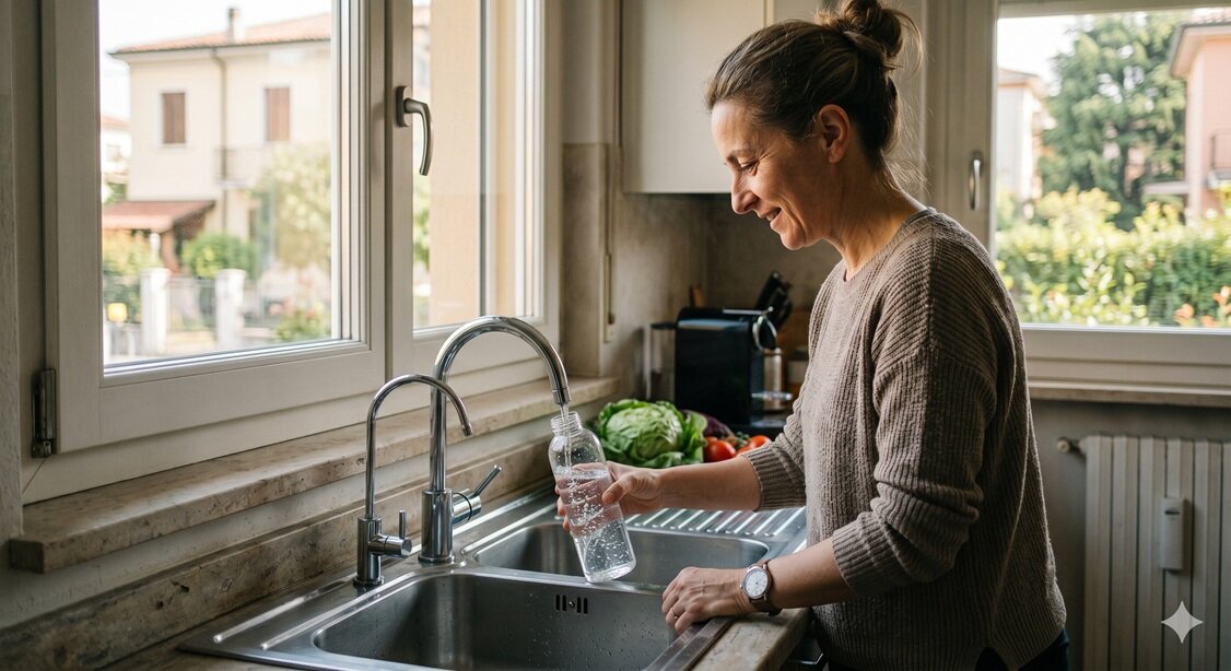 Basta carichi pesanti: la tua acqua da bere a km 0 direttamente a Vicenza