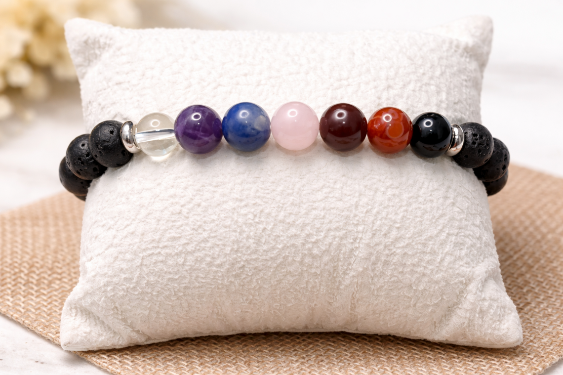bracciale 7 chakra sacred flow bracciale 7 chakra sacred flow