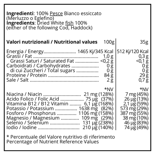 tabella nutrizionale tabella nutrizionale