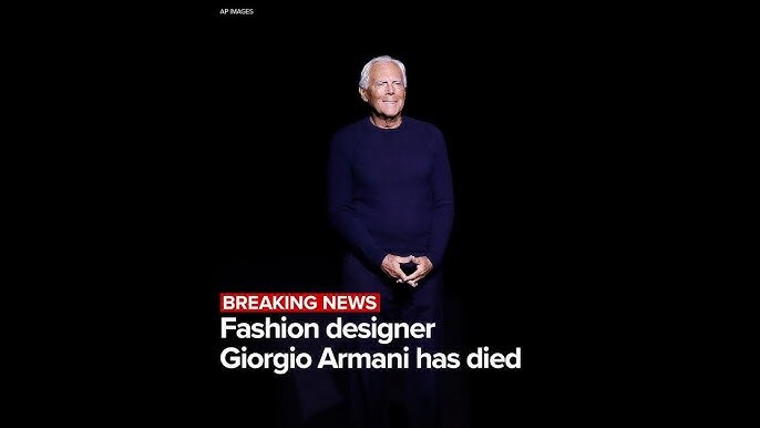 È morto Giorgio Armani: se ne va il re dell’eleganza italiana