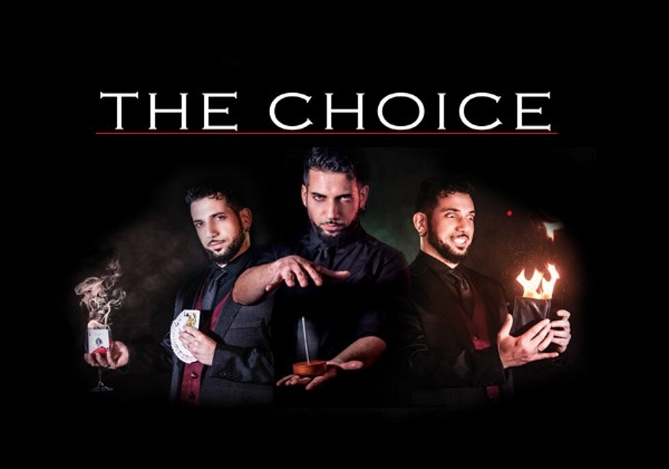the choice one man show di magia e mentalisto scritto e riprodotto da mauro rossini.jpeg