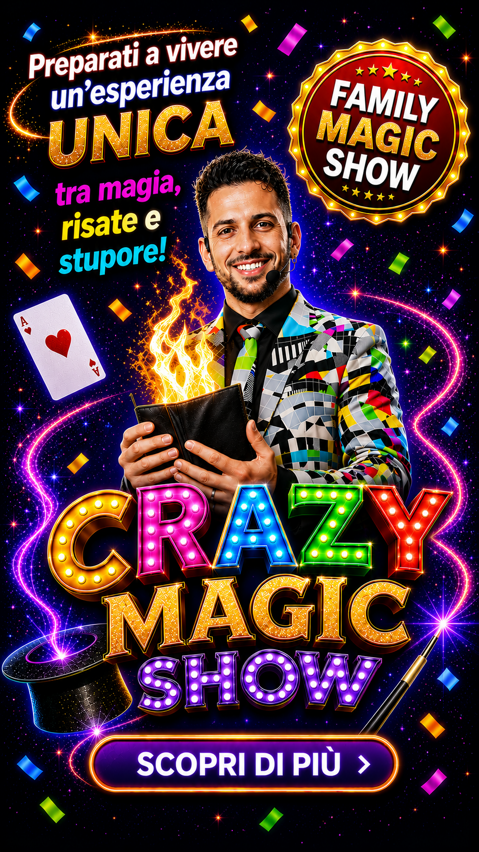 crazy magic show social
