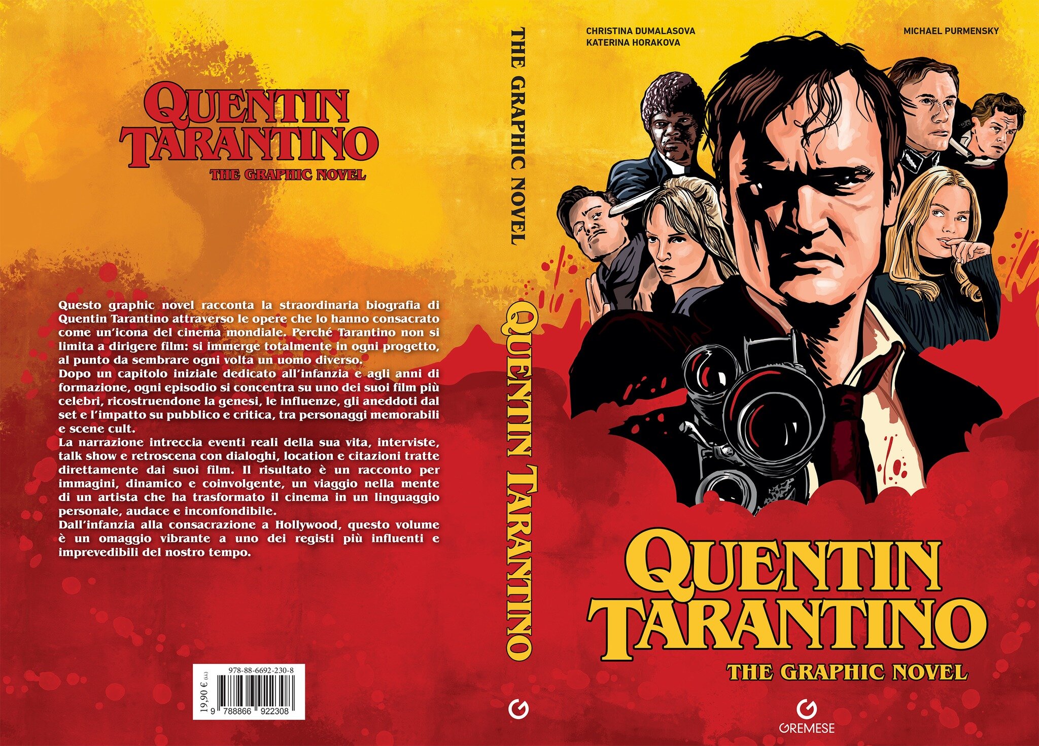 Quentin Tarantino a fumetti: la vita e l’arte di un regista iconico