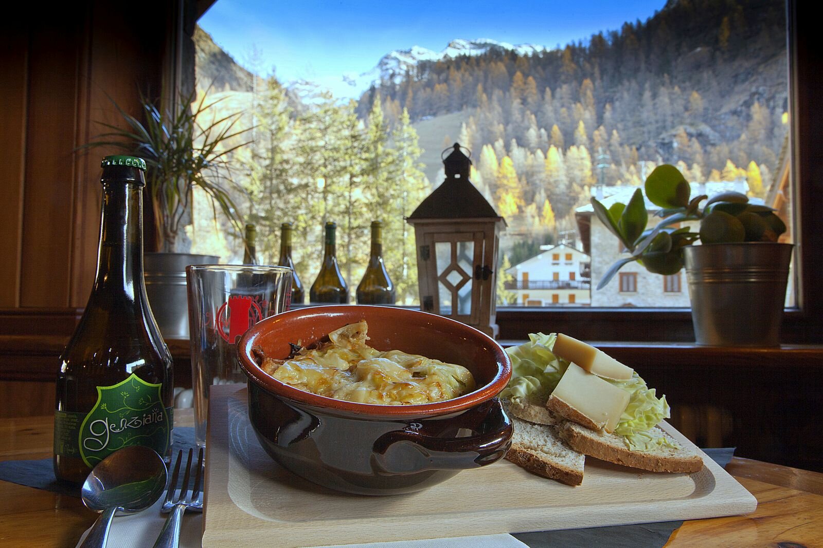 Il mosaico gastronomico del Monte Rosa