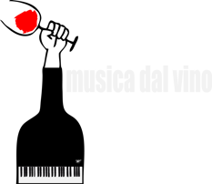 musica dal vino logo ufficiale bianco.ai