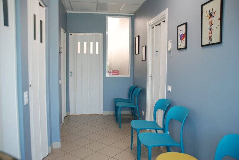 Sala d'attesa Centro Ecografico Veterinario Echo Vet