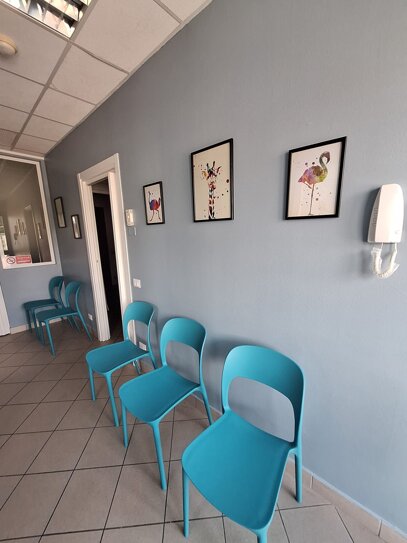Sala d'attesa Centro Ecografico Veterinario Echo Vet