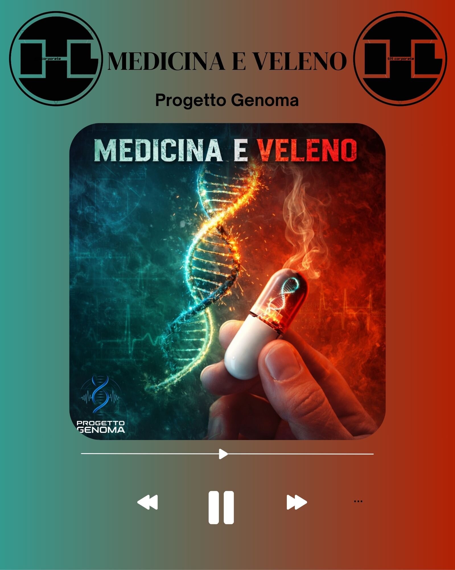 Medicina e Veleno è il nuovo singolo del Progetto Genoma!