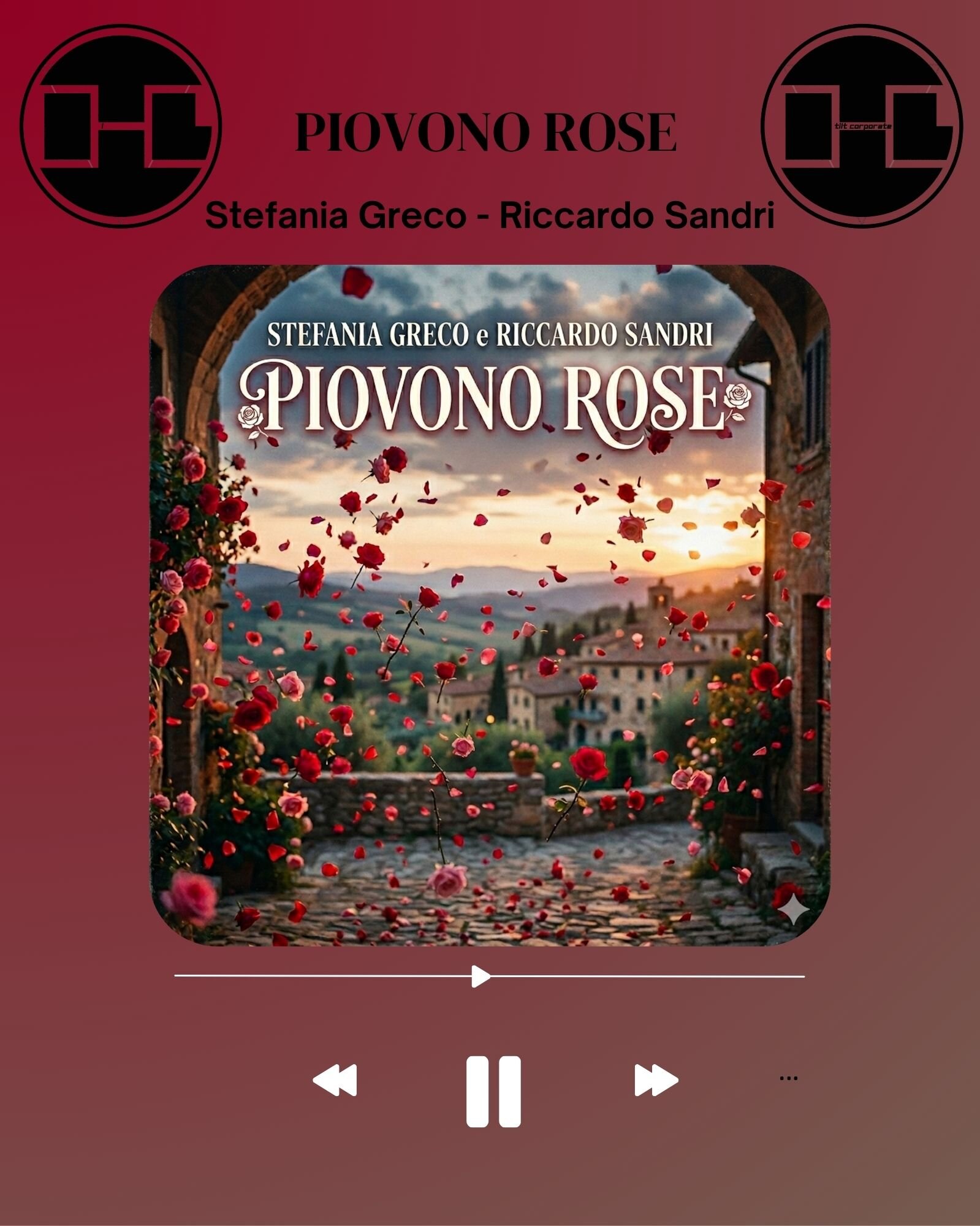Piovono rose è il nuovo singolo di Stefania Greco e Riccardo Sandri!