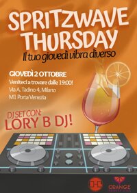 Spritzwave Thursday con Lory B Dj