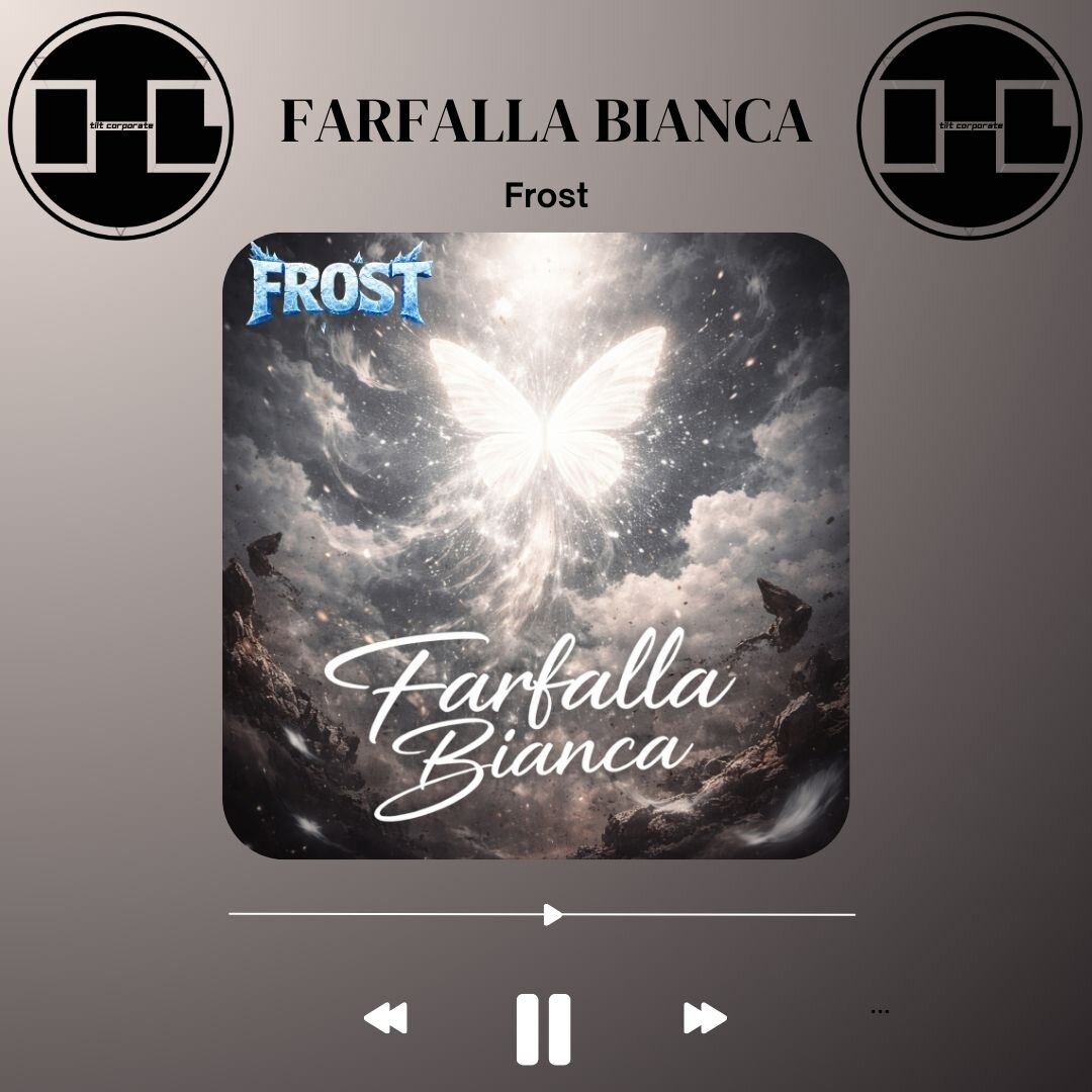 Farfalla bianca &egrave; il nuovo singolo di Frost!